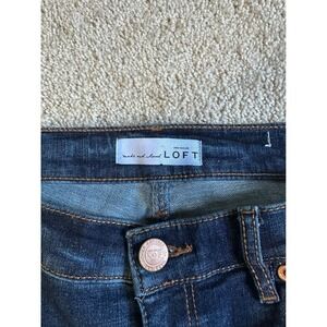 LOFT Made & Loved Women's Blue Denim‎ Jeans Size 27/4 Regular Wash